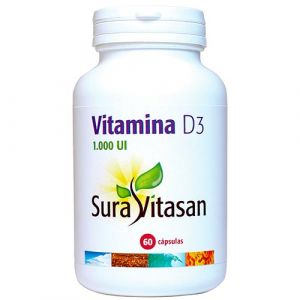 Vitamina D3 Sura Vitasan - 60 Cápsulas