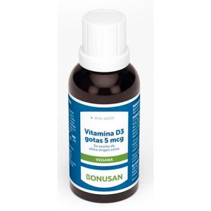 Vitamina D3 gotas 5 mcg de Bonusan