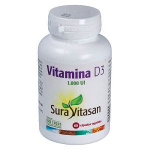 Vitamina D3 Sura Vitasan - 60 Cápsulas