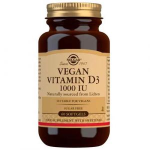 Vitamina D3 Vegana 1000 UI SOLGAR