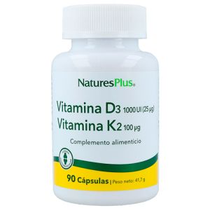 Vitamina D3 Vitamina K2 de Nature's Plus