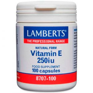 Vitamina E 250 UI de Lamberts