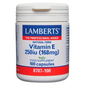 Vitamina E 250 UI de Lamberts