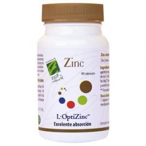 Zinc (L-OptiZinc) de 100% Natural