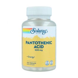 Ácido Pantoténico 500 mg de Solaray