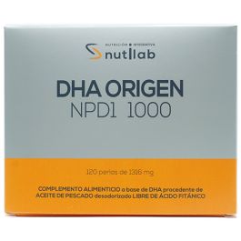 DHA Origen NPD1 de Nutilab - 120 perlas