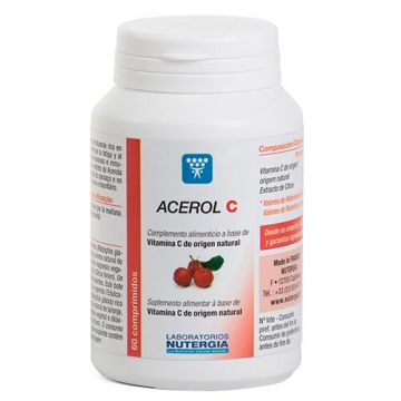 Acerol C de Nutergia - 60 comprimidos masticables