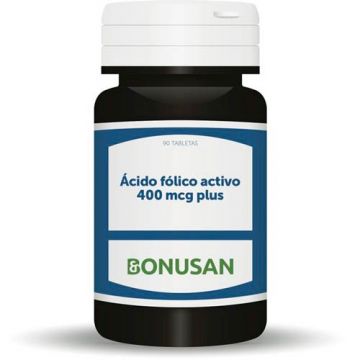 Acido Fólico Activo 400 mcg Plus de Bonusan