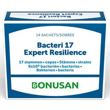 Bacteri 17 Expert Resilience de Bonusan - 14 sobres