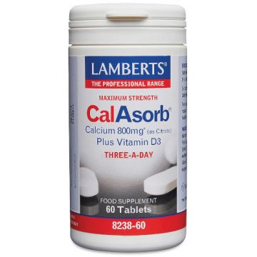 CalAsorb de Lamberts (60 comprimidos)
