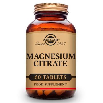 Citrato de Magnesio en comprimidos de Solgar