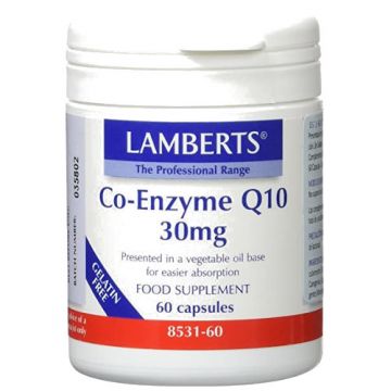 Coenzima Q10 30 mg de Lamberts (60 cápsulas)
