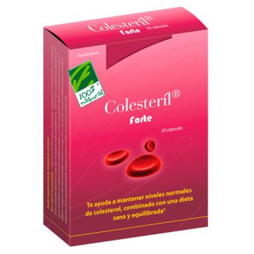 Colesteril Forte 30 cápsulas de 100% Natural
