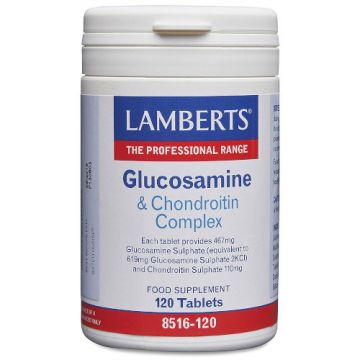 Complejo de Glucosamina y Condroitina de Lamberts