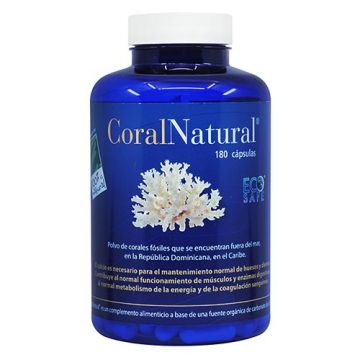 Coral Natural 180 cápsulas de 100% Natural