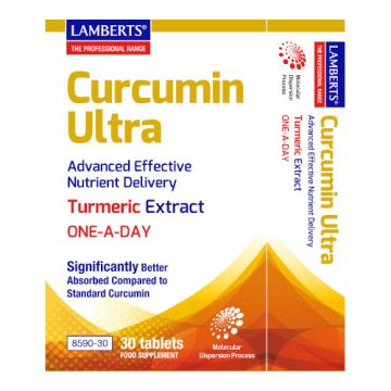 Curcumin Ultra de Lamberts (30 comprimidos)