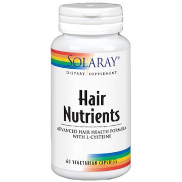 Hair Nutrientes de Solaray - 60 cápsulas