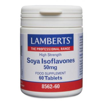 Isoflavonas de Soja 50 mg de Lamberts