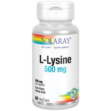 L-Lisina 500 mg de Solaray