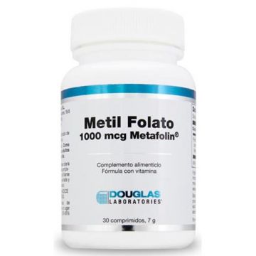 Metil Folato 1000 mcg Metafolin de Douglas