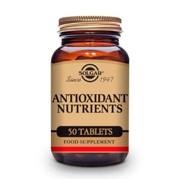 Nutrientes Antioxidantes de Solgar - 50 comprimidos