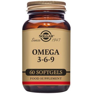 Omega 3-6-9 de Solgar (60 cápsulas)