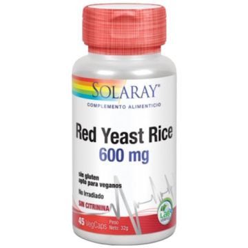Red Yeast Rice 600 mg de Solaray