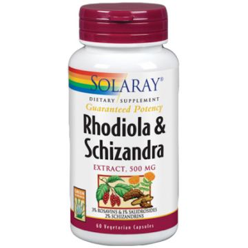 Rhodiola & Schizandra de Solaray