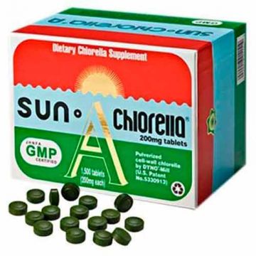 Sun Chlorella A - 1500 comprimidos
