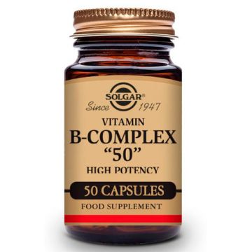 Vitamina B-complex "50" 50 cápsulas de Solgar