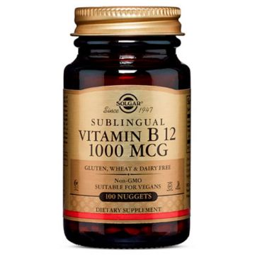 Vitamina B12 1000 mcg de Solgar - 100 comprimidos