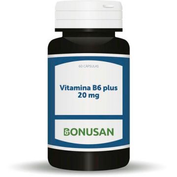 Vitamina B6 Plus 20 mg de Bonusan