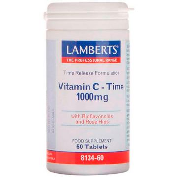 Vitamina C 1000 mg Liberación Sostenida de Lamberts - 60 comprimidos