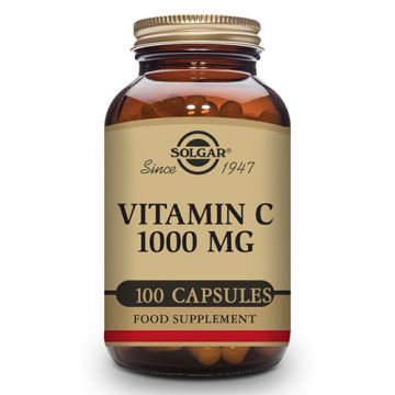 Vitamina C 1000 mg de Solgar - 100 cápsulas vegetales