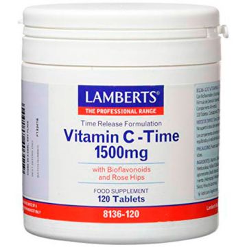 Vitamina C 1500 mg Liberación Sostenida de Lamberts