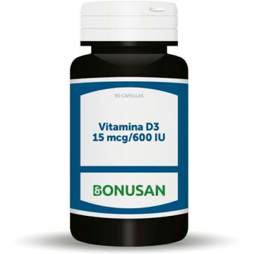 Vitamina D3 15 mcg / 600 IU de Bonusan