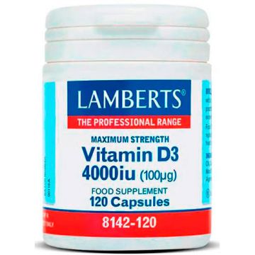 Vitamina D3 4000 UI de Lamberts