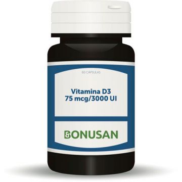Vitamina D3 75 mcg / 3000 IU de Bonusan